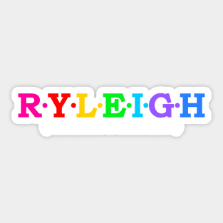 Ryleigh - Descendant Of Roghallach. Sticker
